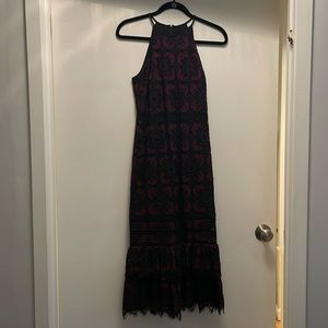 Banana Republic floral lace dress size 2